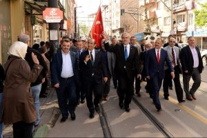 Başkan Recep Altepe'den zafer turu