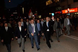 Altepe'ye Gemlik'te coşkulu karşılama