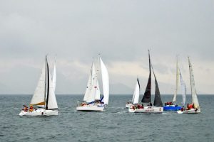 Mudanya'da yelken yarışları nefes kesti!