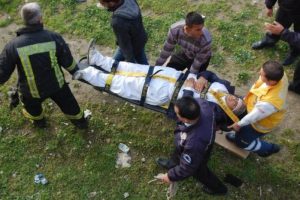 Bursa'da polisten ka&ccedil;an ş&uuml;pheli bacağını kırdı