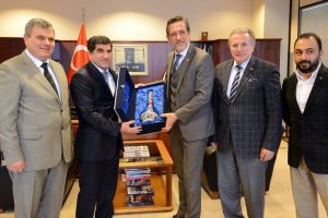 Durmuşlar'dan BTSO'ya ziyaret