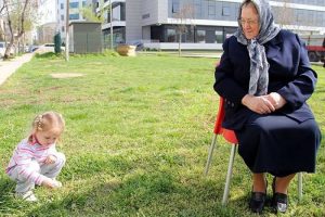 Kıymet teyzenin "park" sevinci