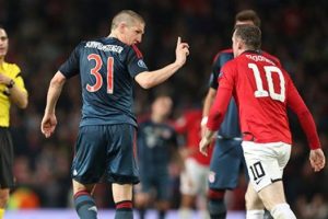 Old Trafford'dan Bayern avantajlı &ccedil;ıktı:1-1