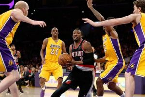 Lakers'a bir darbe de Blazers'tan!