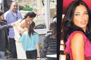 Adriana Lima yakın plan sahnelerinde dubl&ouml;r&uuml;n&uuml; oynattı