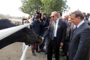 Bakan Eker'in at sevgisi