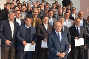 Osman Sargın ve meclis &uuml;yeleri mazbatalarını aldı
