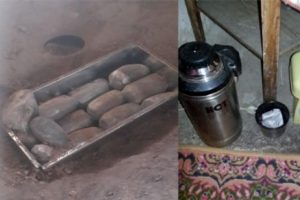 Sandığın i&ccedil;ine saklayıp toprağa g&ouml;mm&uuml;şler