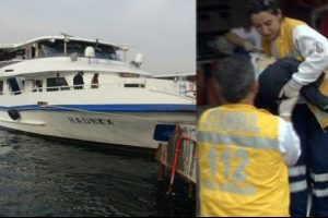 Bebek arabasından kayan &ccedil;ocuk denize d&uuml;şt&uuml;!