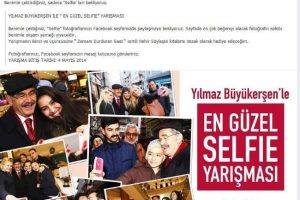 Selfie &ccedil;ılgınlığı Eskişehir'de yarışmaya d&ouml;n&uuml;şt&uuml;