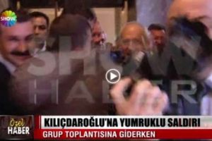 Kılı&ccedil;daroğlu'na saldırının &ccedil;ok &ouml;zel g&ouml;r&uuml;nt&uuml;s&uuml;