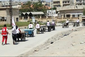 BM Halep'in doğusuna yardım ulaştırdı