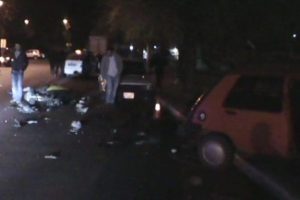 Alkoll&uuml; s&uuml;r&uuml;c&uuml; motosiklete &ccedil;arptı