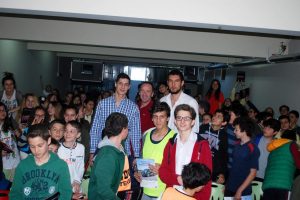 TOFAŞ'lı basketbolcular s&ouml;yleşiye katıldı
