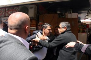 CHP'liler arasında arbede