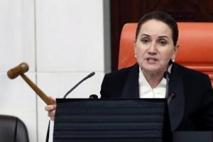 Akşener milletvekillerine tokmak g&ouml;sterdi