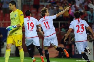Sevilla Porto'yu sahadan sildi:4-1