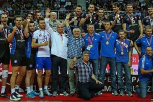 Voleybol erkeklerde şampiyon Halkbank!