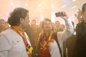 Galatasaray Odeabank'a coşkulu karşılama!