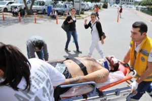 Baloncuyu helyum gazı yaktı