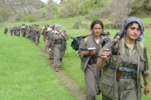 Sınıra 'kadın timi' yetiştiriliyor
