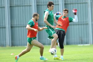 Bursaspor'da keyifsiz antrenman