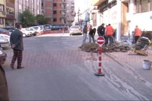 İş makinesi doğalgaz borusunu patlatınca...