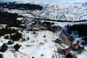 Bursa'da yağmur Uludağ'da kar!