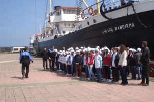 Onlar ilk kez şehir merkezine geldiler!