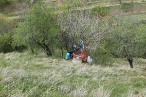 Elazığ'da sepetli motosiklet faciası