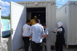 Suriyeli kadın kontrolden ge&ccedil;ti