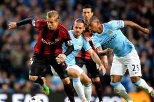 Manchester City ilk yarıda ma&ccedil;ı bitirdi:3-1