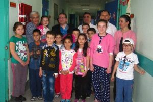 Hastane odalarında '23 Nisan sevinci'