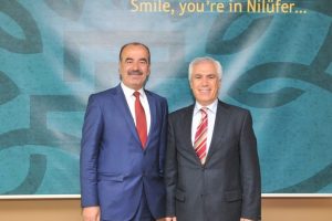 Hayri T&uuml;rkyılmaz'dan Bozbey'e 'hayırlı olsun' ziyareti