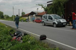 Bursa'da elektrikli bisiklet kazası