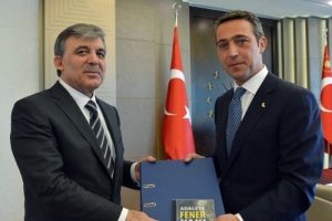 Ko&ccedil; ve Uslu Cumhurbaşkanı ile g&ouml;r&uuml;şt&uuml;