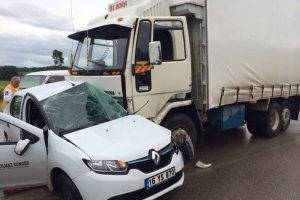 Bursa'da yol &ccedil;alışması kazaya neden oldu: 1 &ouml;l&uuml;