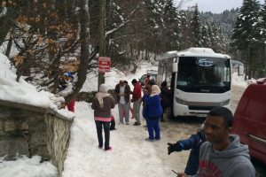 Uludağ'da mayıs ayında Arapların kar keyfi