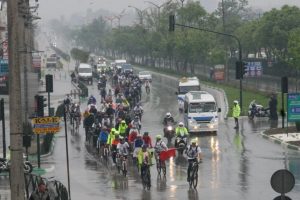 Jandarmanın 175. yaşında 175 bisikletli pedal &ccedil;evirdi