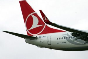 THY u&ccedil;ağı kuyruğunu piste s&uuml;rtt&uuml;