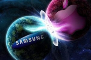 Samsung kaybetti Apple'da y&uuml;zler g&uuml;l&uuml;yor