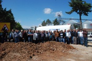 Bursa'da kamyoncular isyan etti