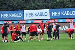 Galatasaray Eskişehirspor ma&ccedil;ı hazırlıklarını s&uuml;rd&uuml;rd&uuml;