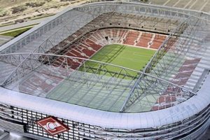 Rusya 2018'in ilk stadı hazır!