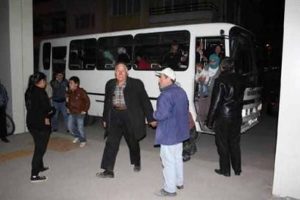 110 kişi hastanelik oldu