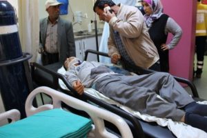 &Ouml;ğrenci servisi kaza yaptı: 16 yaralı