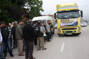 Bursa'dan Suriye'ye 50 ton un