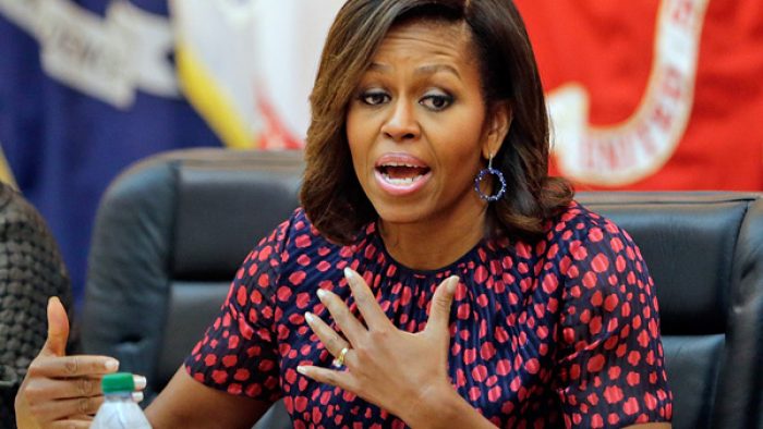 Michelle Obama'dan bir ilk!