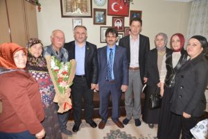 &Ccedil;ağlayan'dan şehit annelerine ziyaret