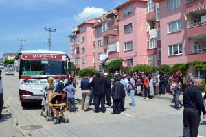 Bursa'da y&uuml;rekleri ağıza getiren kaza